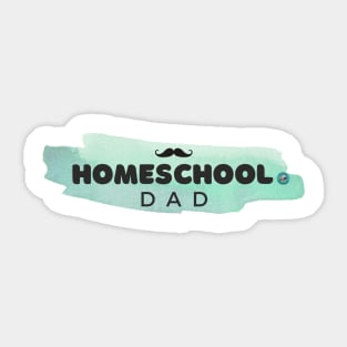 Homeschool Dad Sticker